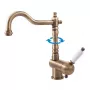CONTIPRO Waschtisch-Einhebelmischer L508.5/8SM poliertes Chrom