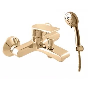 CONTIPRO Colorado Badarmatur mit Duschhalter Gold DCO154.5/1Z