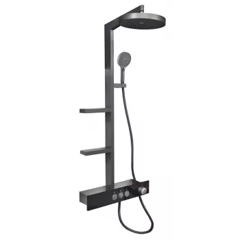 CONTIPRO Duschset DomoLetto Metal Grey