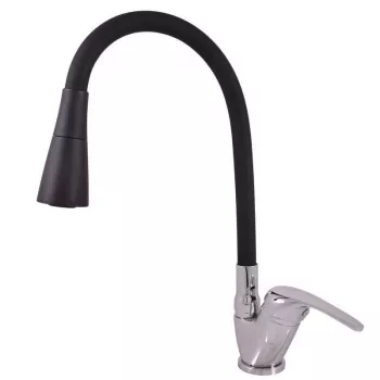 CONTIPRO Spültisch-Einhandmischer mit Schwenkauslauf DSA506.5/13 Chrom