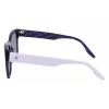 Converse All Star Damen Sonnenbrille CV501SLLSTAR5 - Schwarzer eckiger Rahmen, rauchgraue Gläser 56/18/140 mm