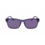 Converse All Star Damen Sonnenbrille CV501SLLSTAR5 - Schwarzer eckiger Rahmen, rauchgraue Gläser 56/18/140 mm