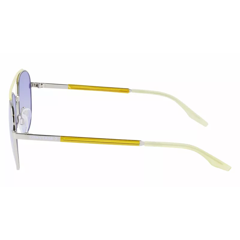 Converse CV100SACT045 Herren-Sonnenbrille im Quadratrahmen - Schwarzer Rahmen, graue Gläser, 57 mm