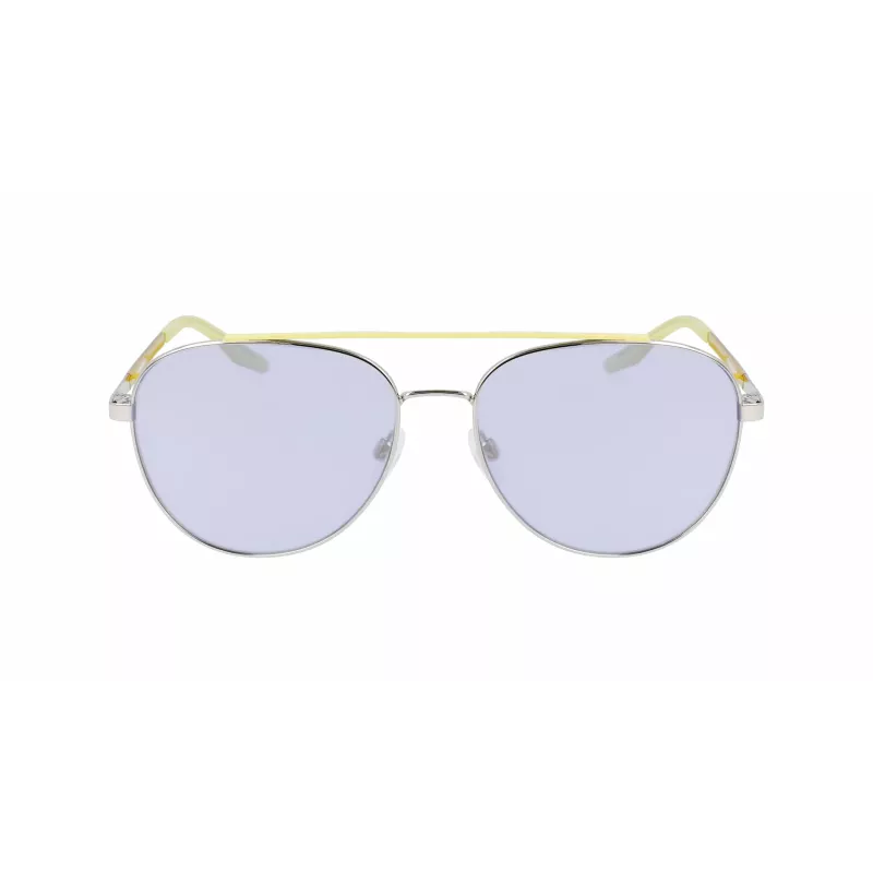 Converse CV100SACT045 Herren-Sonnenbrille im Quadratrahmen - Schwarzer Rahmen, graue Gläser, 57 mm
