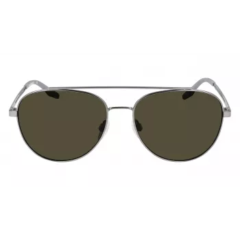 CONVERSE CV100SACT071 Herren-Sonnenbrille - Schwarzer Rahmen, Rauchgraue Gläser, 57 mm