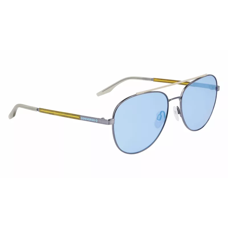 Converse CV100SACTIVA Herren-Sonnenbrille - Quadratischer Kunststoffrahmen - UV400-Schutz - 57mm Gläser