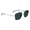Converse CV101SACTI045 Herren-Rechteck-Sonnenbrille - Schwarzer Rahmen, graue Gläser, 56 mm