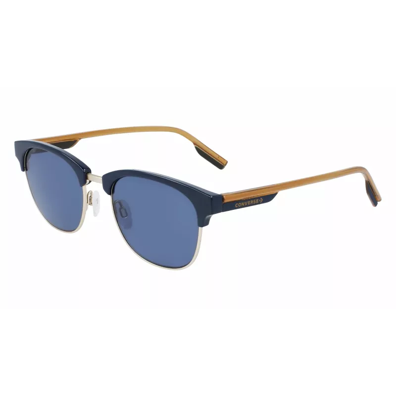 Converse CV301SDISRUPT Herren-Sonnenbrille - Schwarzer Acetatrahmen, rauchgraue Gläser, 52 mm