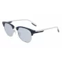 CONVERSE CV301SDSRUPT Herren eckige Sonnenbrille, schwarzer Acetatrahmen, graue Polycarbonatgläser, 52 mm