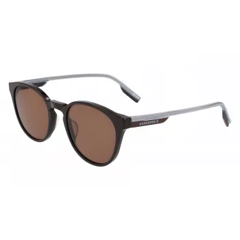 Converse CV503SDISR Herren Rechteck-Sonnenbrille - Schwarzer Rahmen Graue Gläser 52mm