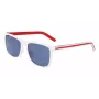 Converse CV505SCHUCK10 Herren-Sonnenbrille - Schwarzer Rahmen, graue Gläser, 56 mm