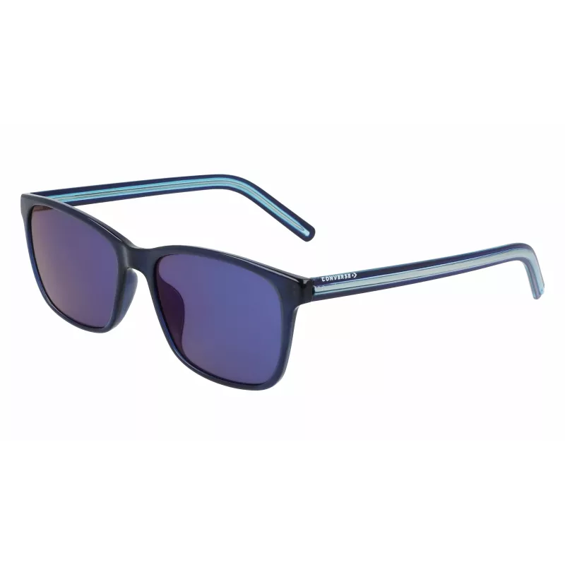 Converse CV506SCHUCK41 Damen-Sonnenbrille - Schwarzer Rahmen, graue Gläser, 57 mm