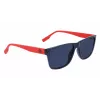 Converse CV516SFORCE41 Sonnenbrille Herren Blauer Rechteckrahmen Graue Gläser 55/17/145 mm