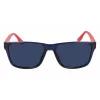 Converse CV516SFORCE41 Sonnenbrille Herren Blauer Rechteckrahmen Graue Gläser 55/17/145 mm