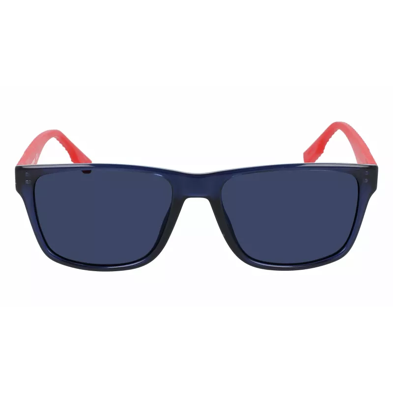 Converse CV516SFORCE41 Sonnenbrille Herren Blauer Rechteckrahmen Graue Gläser 55/17/145 mm