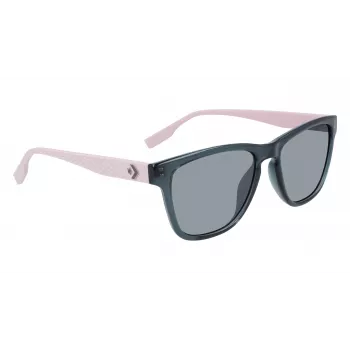Converse CV517SFORCE01 Unisex Sonnenbrille - Schwarzer Rahmen, graue Gläser, 54 mm