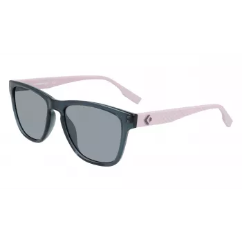 Converse CV517SFORCE01 Unisex Sonnenbrille - Schwarzer Rahmen, graue Gläser, 54 mm