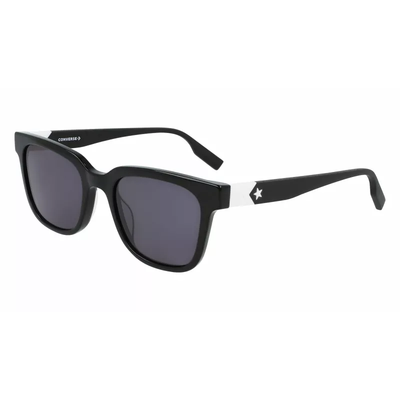 Converse CV519SRISEUP0 Damen-Sonnenbrille - Schwarzer Rahmen, graue Gläser, 51 mm