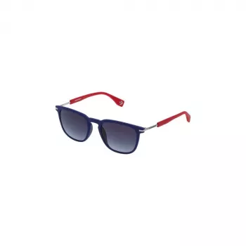 CONVERSE SCO051Q520R22 Herren-Sonnenbrille, eckig, Schwarz/Grau, 52 mm