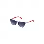 CONVERSE SCO051Q520R22 Herren-Sonnenbrille, eckig, Schwarz/Grau, 52 mm
