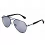 CONVERSE SCO052Q590K97 Herren Rechteck-Sonnenbrille Matt Schwarz 59-15-140