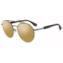 CONVERSE Unisex Sonnenbrille SCO053Q56568G Shiny Black Frame Green Lens 56/19/140 mm