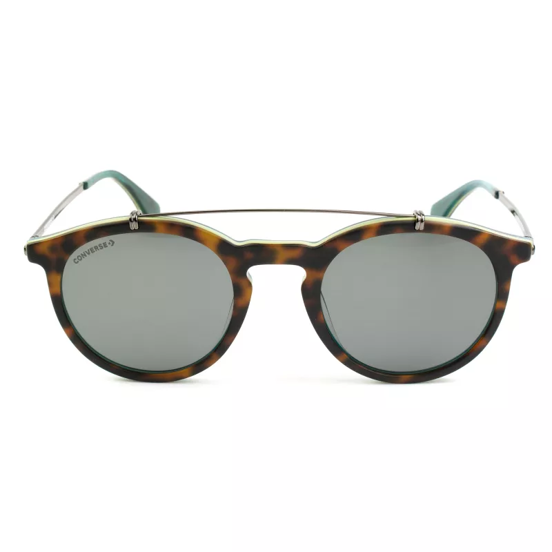 Converse Unisex Sonnenbrille SCO139500ALI - Schwarzer Rahmen, Graue Gläser, UV400-Schutz