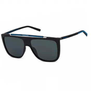 Converse Unisex Sonnenbrille SCO23099U28Z Rechteckig Havana Acetat Gestell Braune Gläser 99mm