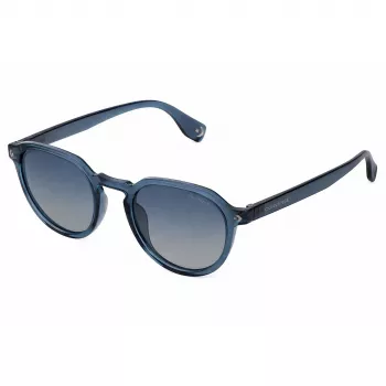 Converse Unisex Sonnenbrille SCO23149955P - Schwarzer Rahmen, Graue polarisierte Gläser, 49 mm