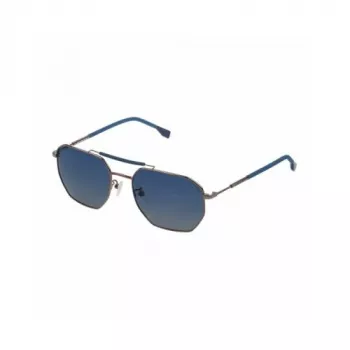 CONVERSE Unisex Sonnenbrille SCO25255K71P - Eckiges Gestell, Polarisierte Graue Gläser, UV400-Schutz