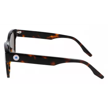 CONVERSE Damen C501SALTAR239 Rechteckige Sonnenbrille - Smoke-Glas - Schwarzer Acetatrahmen - 56/18/140 mm