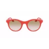 CONVERSE Damen Sonnenbrille V554SRESTORE - Rechteckiger Vollrand-Kunststoffrahmen mit grauen Polycarbonatgläsern - UV400-Schutz - 49mm Glasbreite
