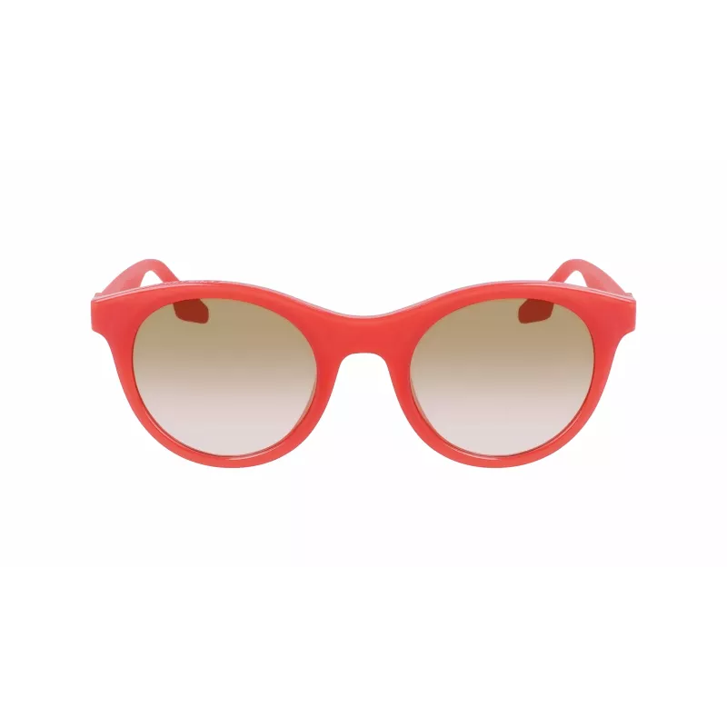 CONVERSE Damen Sonnenbrille V554SRESTORE - Rechteckiger Vollrand-Kunststoffrahmen mit grauen Polycarbonatgläsern - UV400-Schutz - 49mm Glasbreite