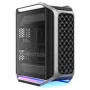 Cooler Master Cosmos Alpha (2025) Full Tower Gehäuse, Silber/Schwarz, Dual Tempered Glass, ARGB Lüfter