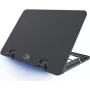 Cooler Master ErgoStand IV Notebook-Kühler mit 120mm Lüfter, 4-Port USB-Hub, 5 Höheneinstellungen, Schwarz R9-NBS-E42K-GP