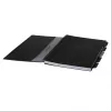 COOLPACK Spiral-Notizbuch A4 Schwarz - 80 Blatt kariert