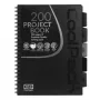 COOLPACK Spiral-Notizbuch A4 Schwarz - 80 Blatt kariert