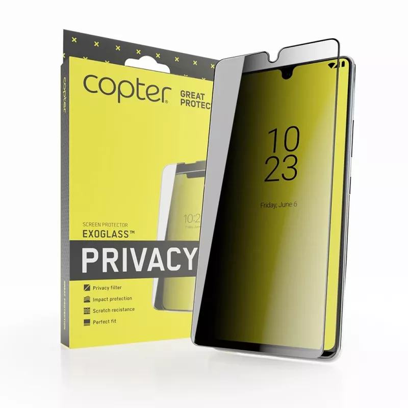 Copter Privacy Curved Screen Protector für iPhone 16 Pro / 17 / 17 Pro
