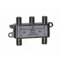 CORAB 4-fach TV/SAT Signalverteiler 5-2400 MHz mit DC-Durchgang