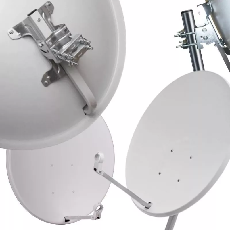 CORAB Parabolantenne 90 cm Standard Weiß (COR-900SAE-J) - Satellit