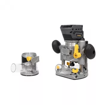 Akku-Oberfräse DB18V-061 18V bürstenlos mit fester und Tauchbasis