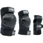 Core Junior Triple Pads Set Black-White XS