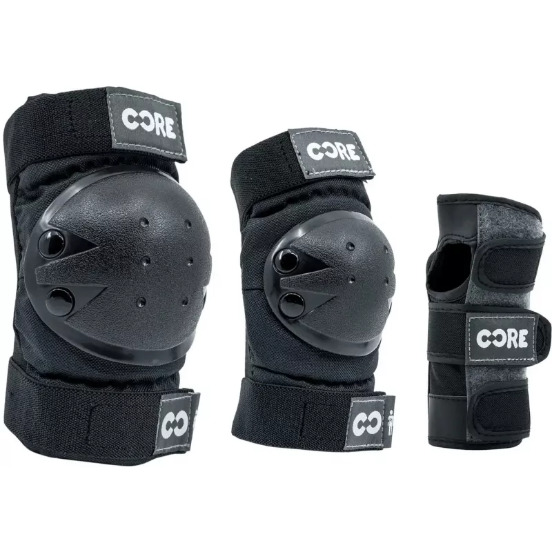 Core Junior Triple Pads Set Blue XS