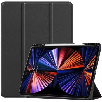 CoreParts TABX-IPPRO12.9-COVER7 Folio-Hülle für Apple iPad Pro 12,9 Zoll (2021) - Schwarz