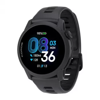 COROS PACE 4 GPS Sportuhr, Silikon, Schwarz