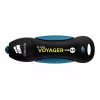 CORSAIR Flash Voyager 256GB USB-A 3.2 Gen 1 Flash-Laufwerk (Schwarz/Blau)