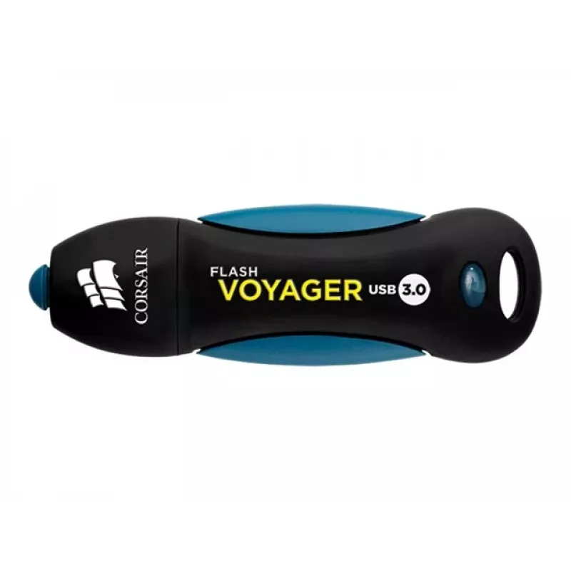 CORSAIR Flash Voyager 256GB USB-A 3.2 Gen 1 Flash-Laufwerk (Schwarz/Blau)