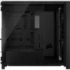 Corsair FRAME 5000D WOOD RS Mid-Tower PC-Gehäuse, Schwarz/Walnuss, E-ATX, ATX, Micro-ATX, Mini-ITX, Stahl/Tempered Glass/Kunststoff/Walnussholz, Gaming