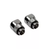 Corsair Hydro X Series 90°-Drehadapter G1/4 Zoll Chrom (2er-Pack) – CX-9055008-WW