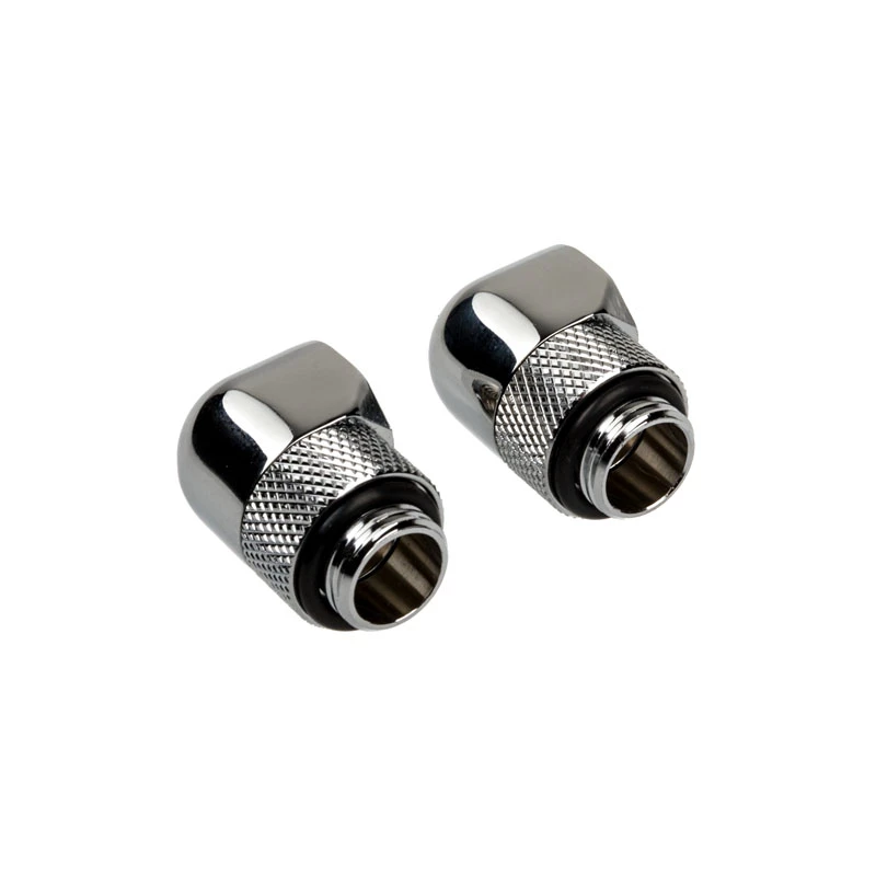 Corsair Hydro X Series 90°-Drehadapter G1/4 Zoll Chrom (2er-Pack) – CX-9055008-WW